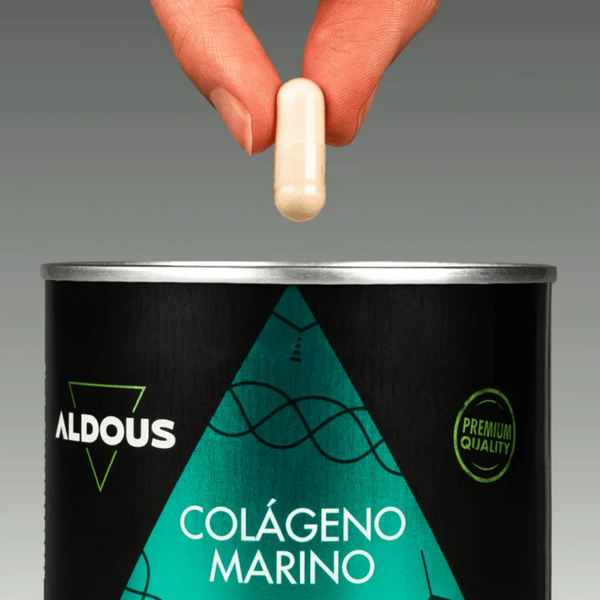 Aldous Colágeno Marino con Mg y Vitamina C 200 cápsulas