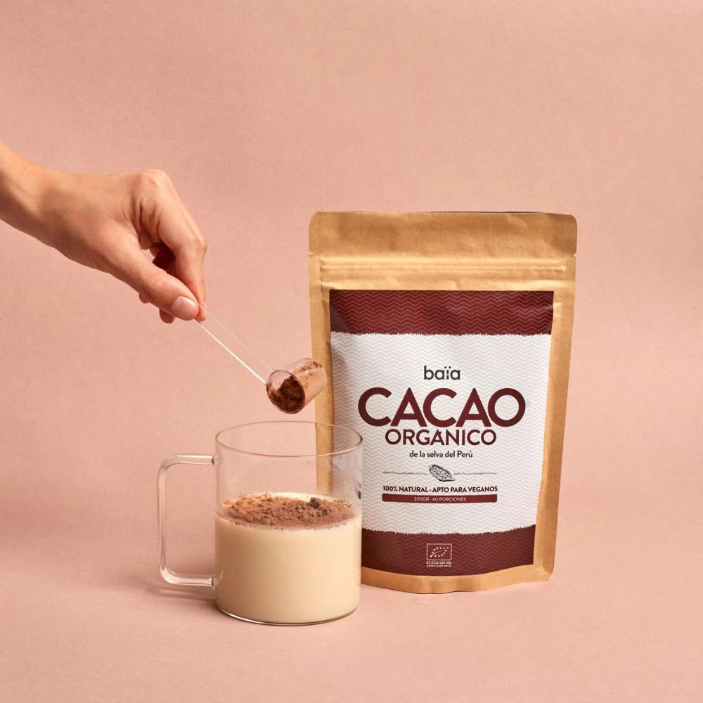 BAIA Cacao Orgánico Puro 200 g