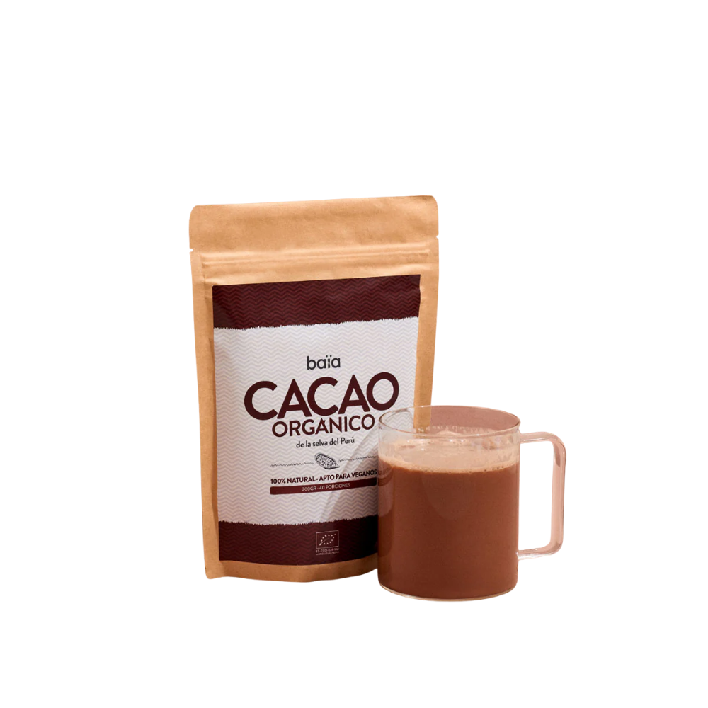 BAIA Cacao Orgánico Puro 200 g