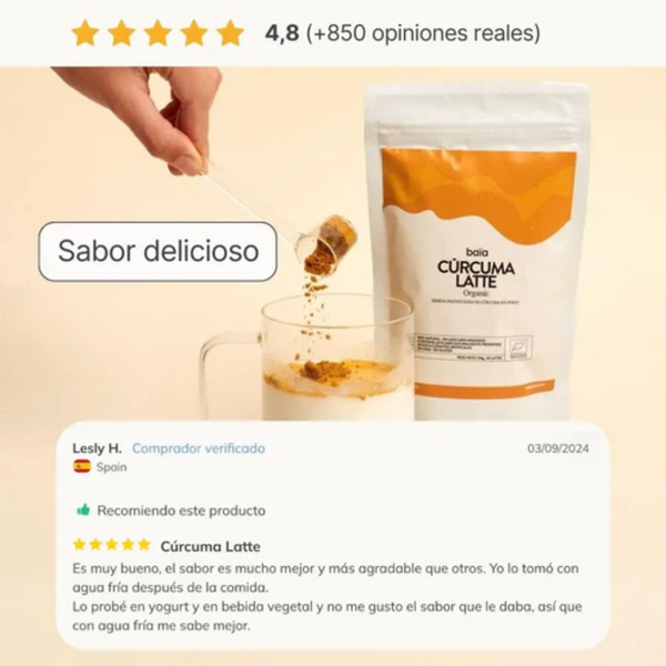 BAIA Cúrcuma Latte 150 g