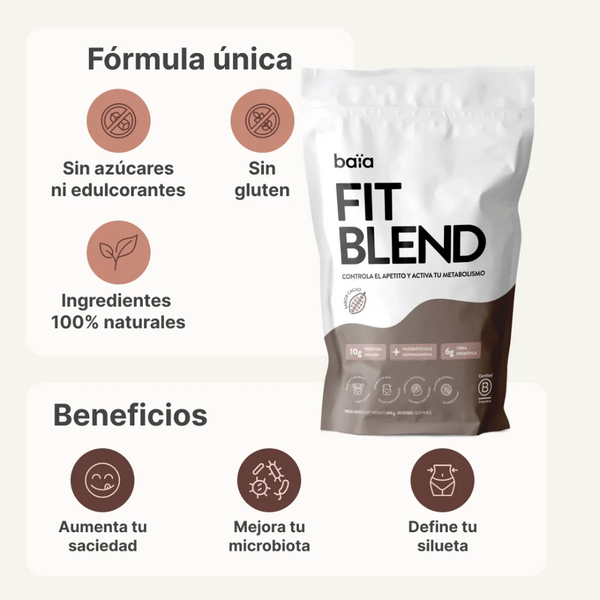 BAIA Fit Blend Chocolate 600 g