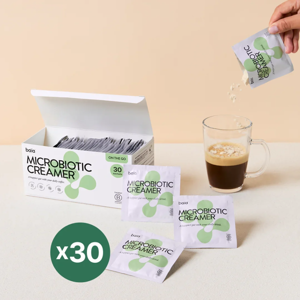¡Nuevo! BAIA Microbiotic Creamer ON THE GO 30 dosis