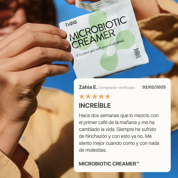 ¡Nuevo! BAIA Microbiotic Creamer ON THE GO 30 dosis