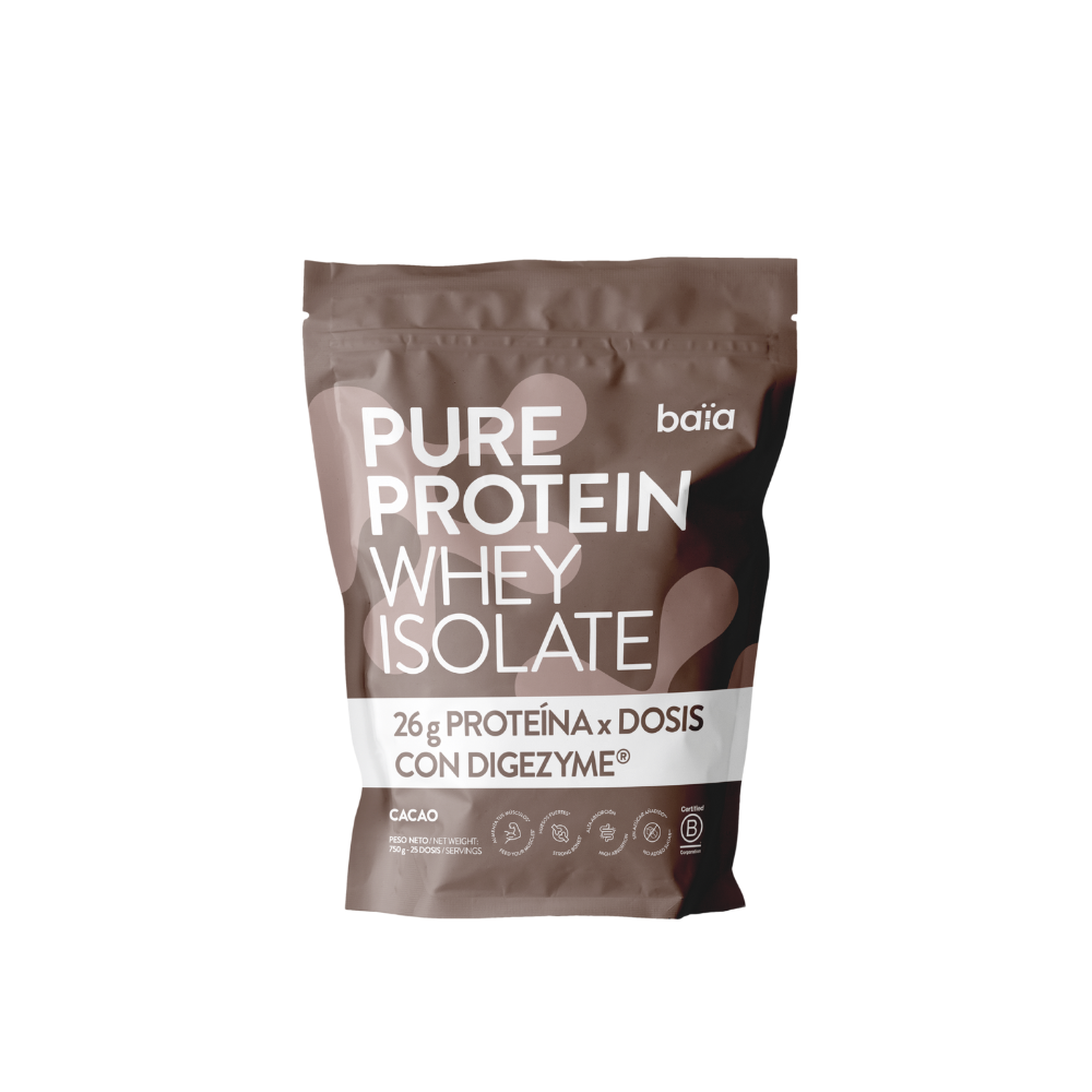 BAIA Pure Protein Whey Isolate Cacao 750 g