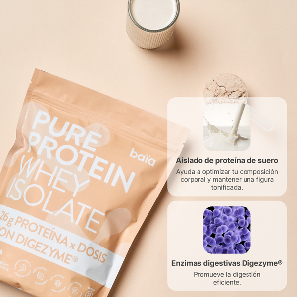 BAIA Pure Protein Whey Isolate Vainilla 750 g
