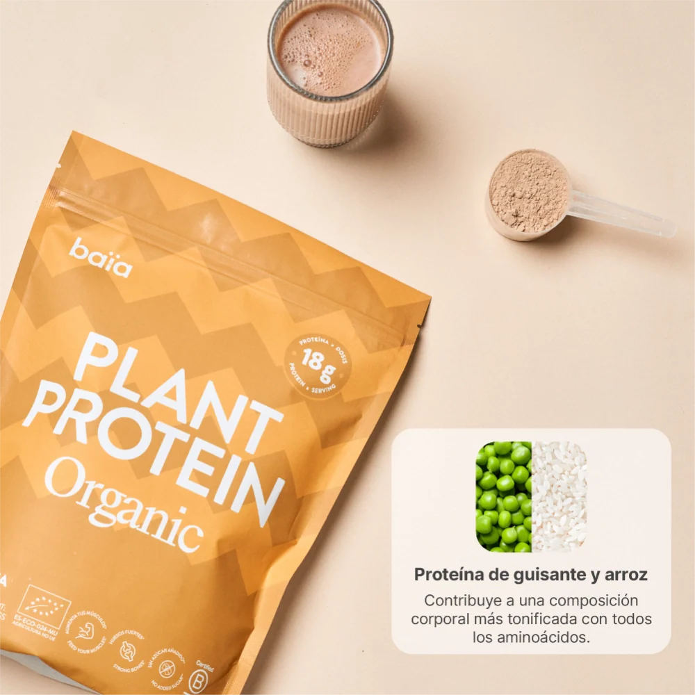 BAIA Plant Protein Organic Maca Moca 750 g