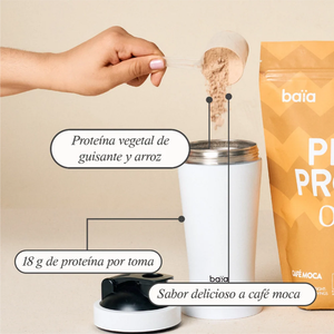 BAIA Pflanzenprotein Bio Maca Mokka 750 g