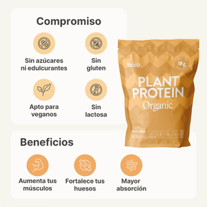 BAIA Pflanzenprotein Bio Maca Mokka 750 g