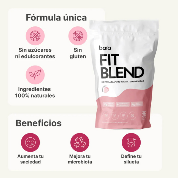 BAIA Fit Blend Fresa 600 g