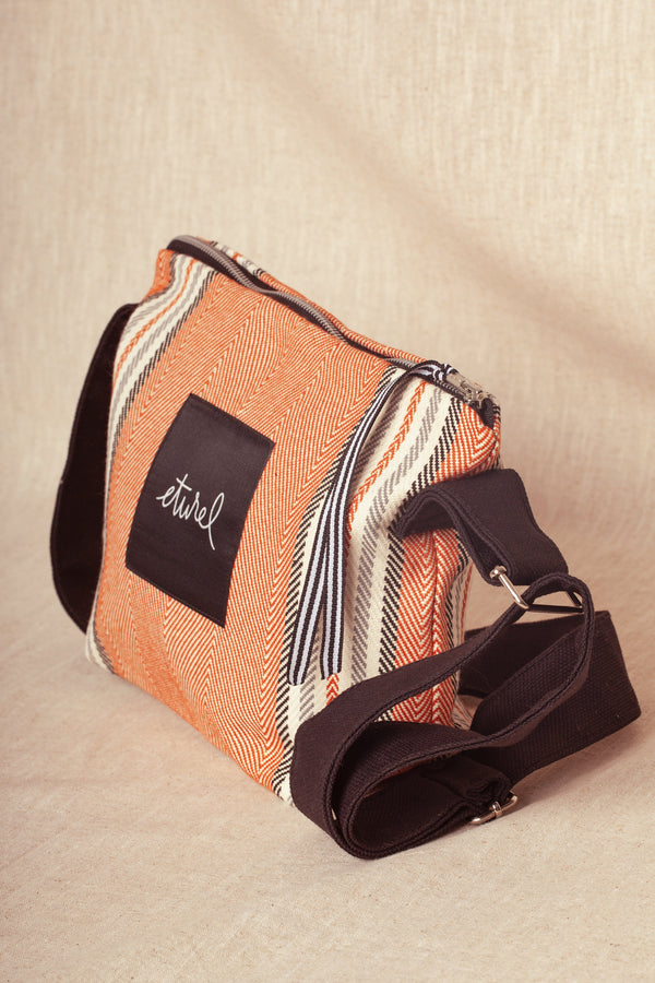 Eturel Bolso Bandolera Sarga Arcilla