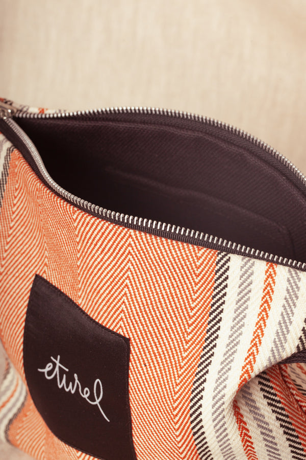 Eturel Bolso Bandolera Sarga Arcilla