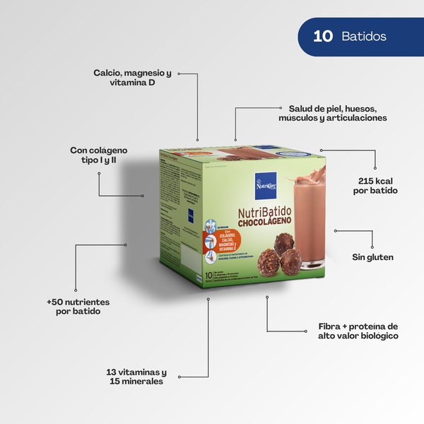 Nutricare Batido Chocolágeno - 3