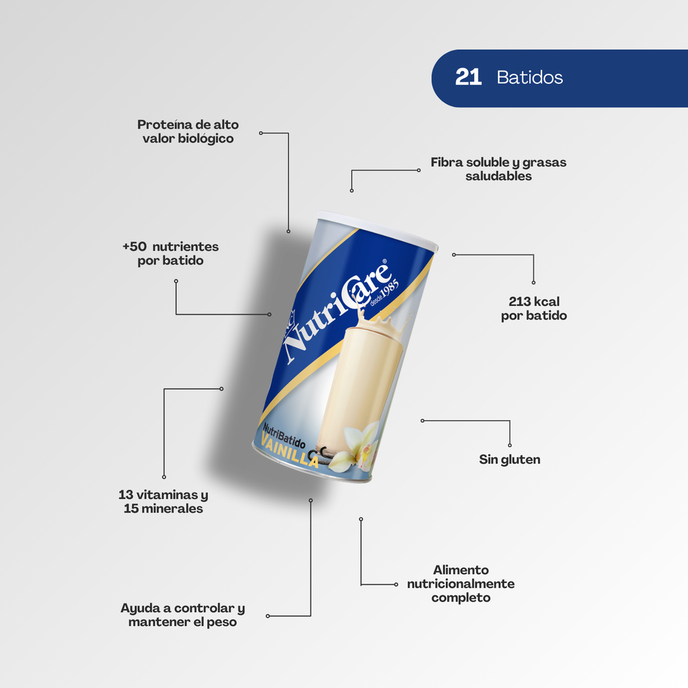 Nutricare Batido de vainilla