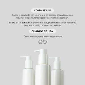 Bendito DMAE & Péptidos Sérum corporal 200 ml