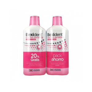 Bexident Duplo Dientes Sensibles Colutorio con CPC + Cymenol 2 x 500 ml 8429420240179
