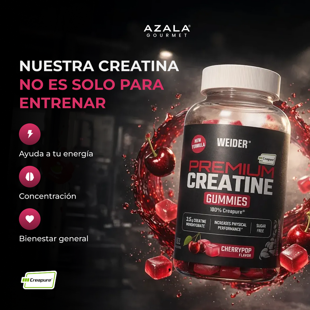 Weider Creatine Gummies Creapure 162 gominolas