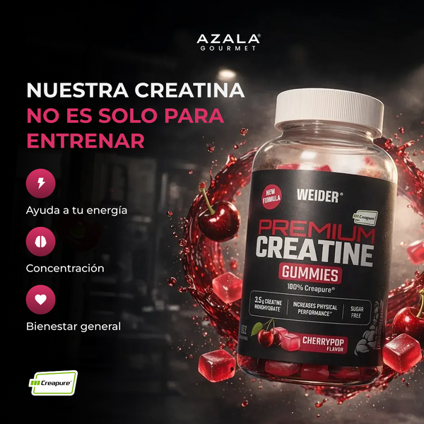 Weider Creatine Gummies Creapure 162 gominolas