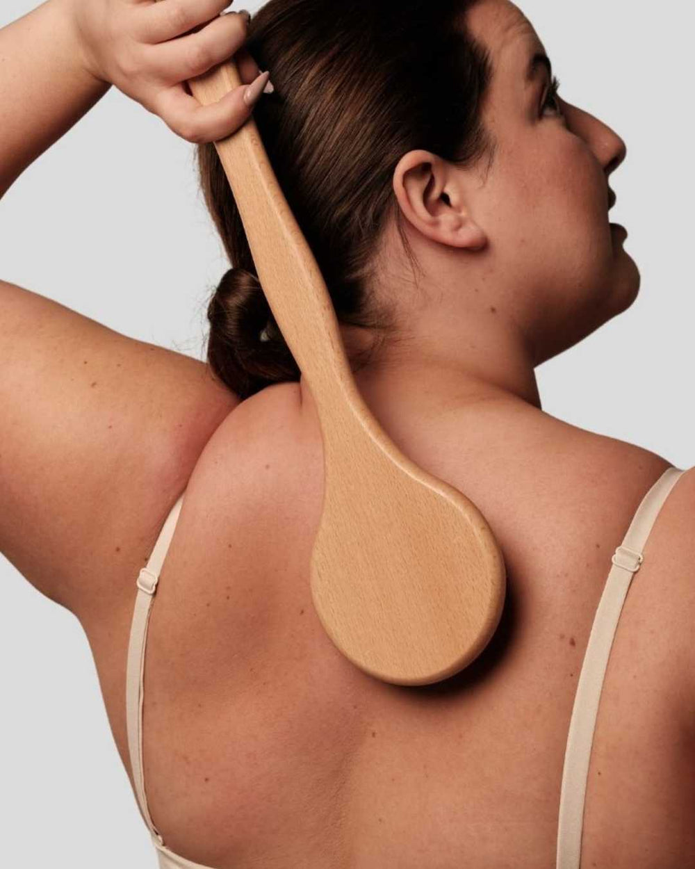 Banbu Cepillo de madera exfoliante bath brush