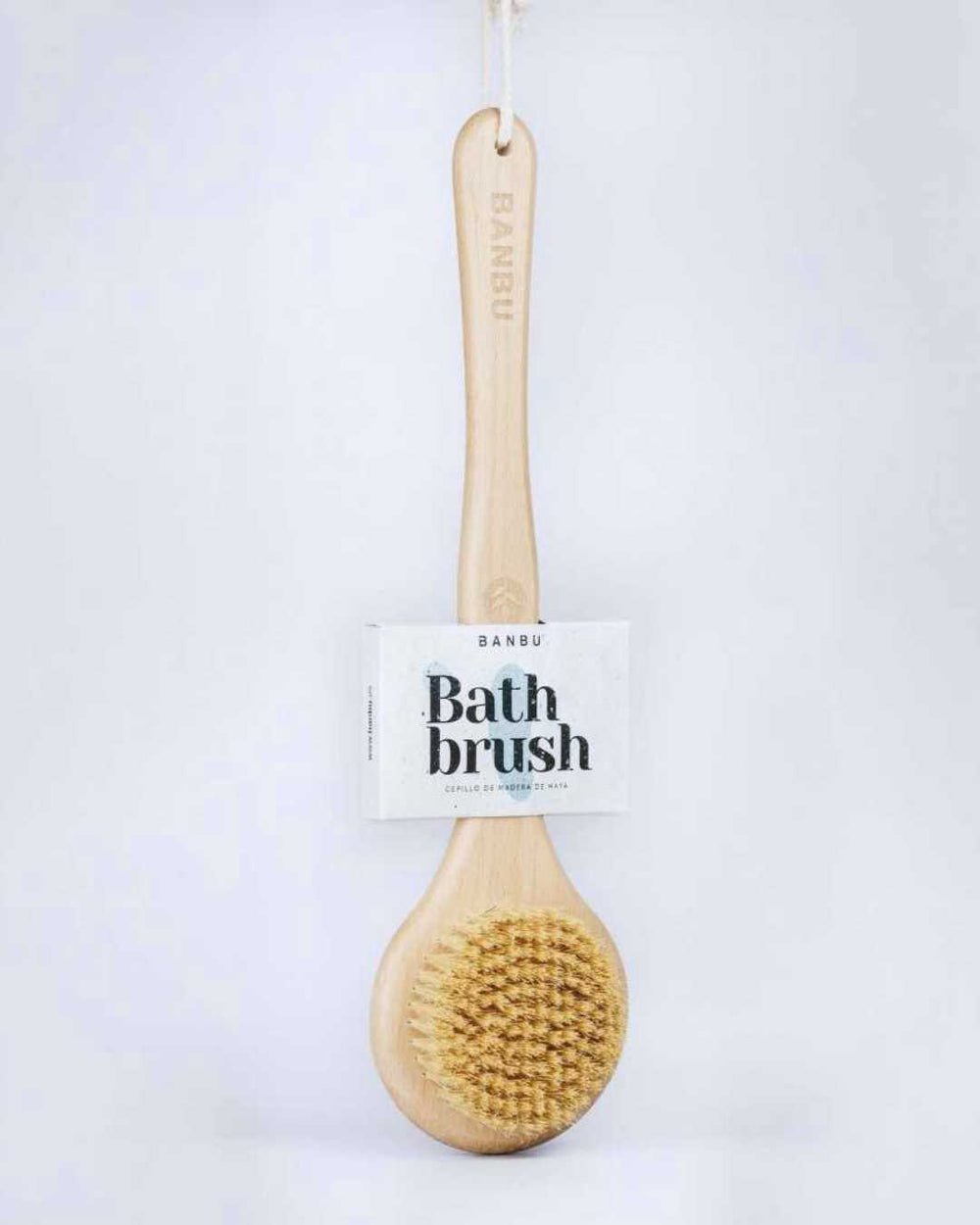 Banbu Cepillo de madera exfoliante bath brush