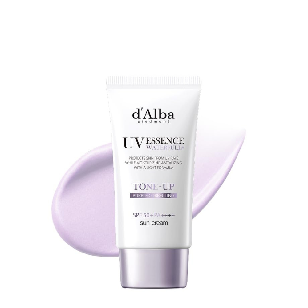 D'Alba Waterfull tone-up sun cream purple SPF50+ PA++++ 50ml
