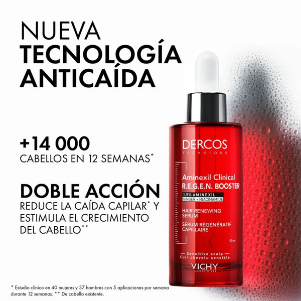 Dercos Sérum Capilar Aminexil Clinical REGEN Booster 90 ml