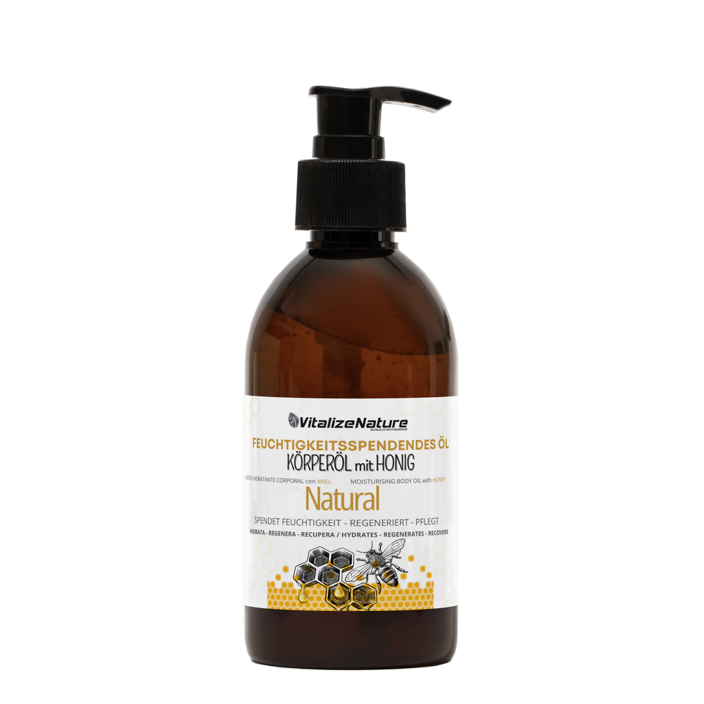 Hairfluencer VitalizeNature aceite hidratante corporal natural con miel