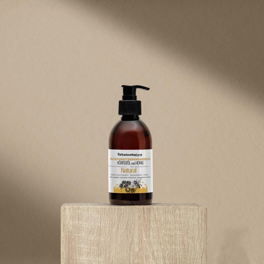 Hairfluencer VitalizeNature aceite hidratante corporal natural con miel