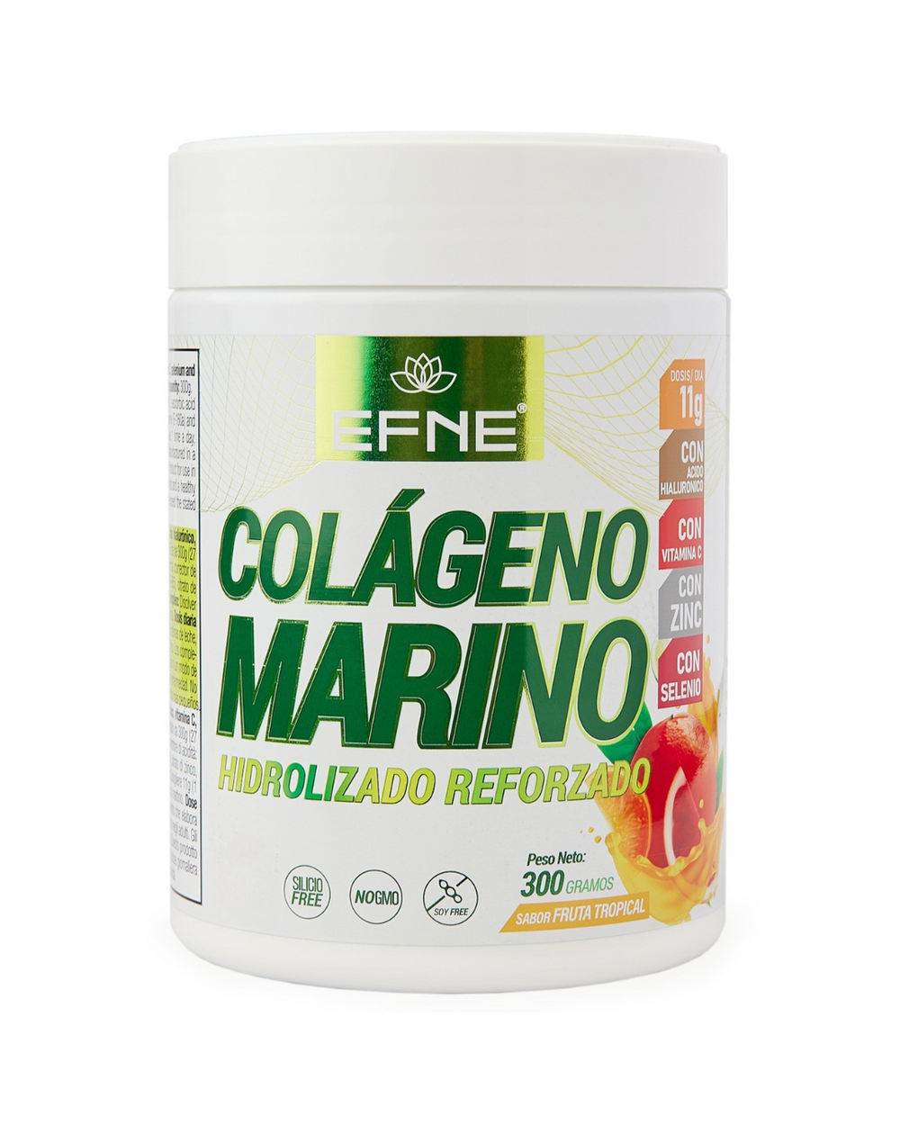 Efne Colágeno marino hidrolizado con Ácido hialurónico y vitaminas