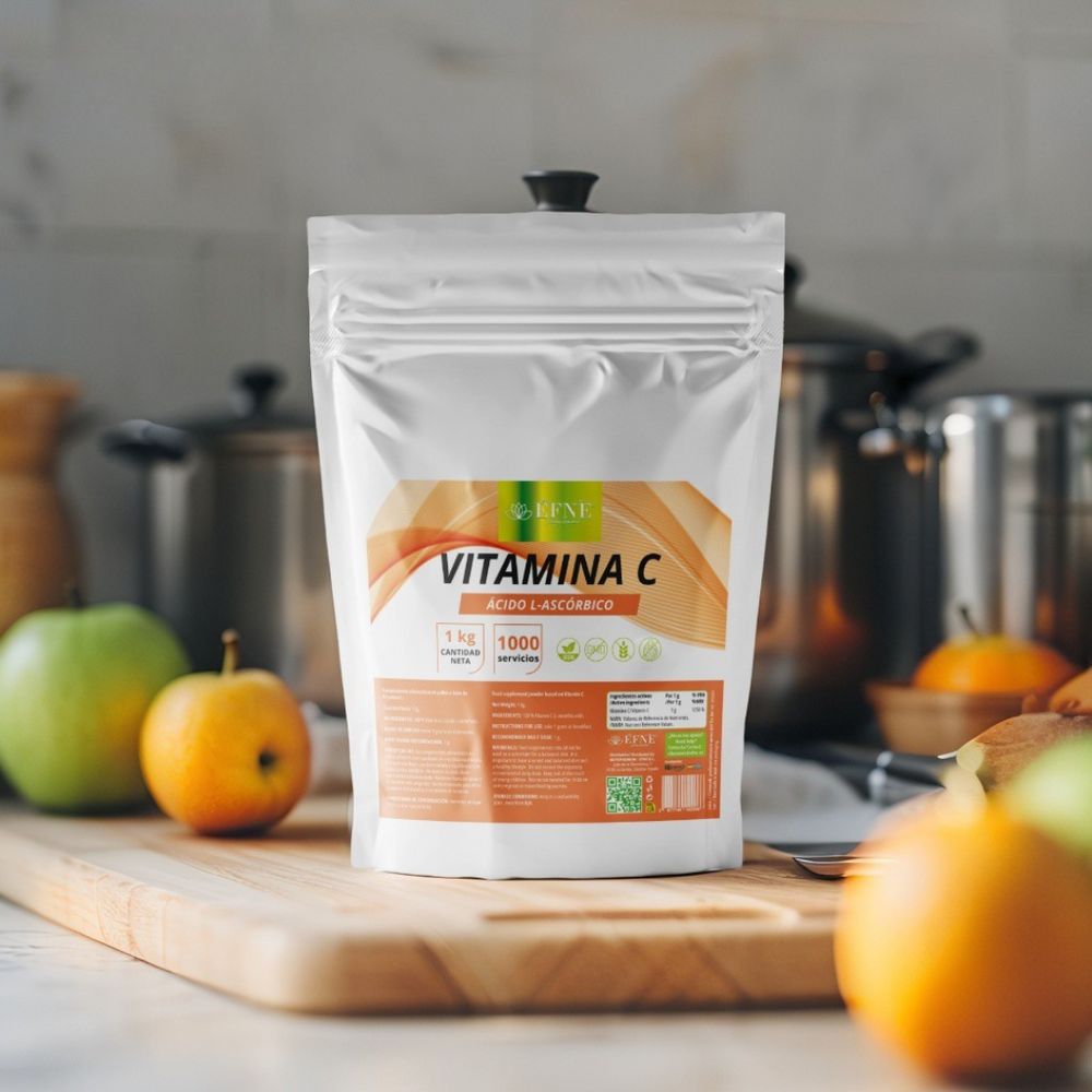 Efne Vitamina C en polvo Ácido L-ascórbico 100%