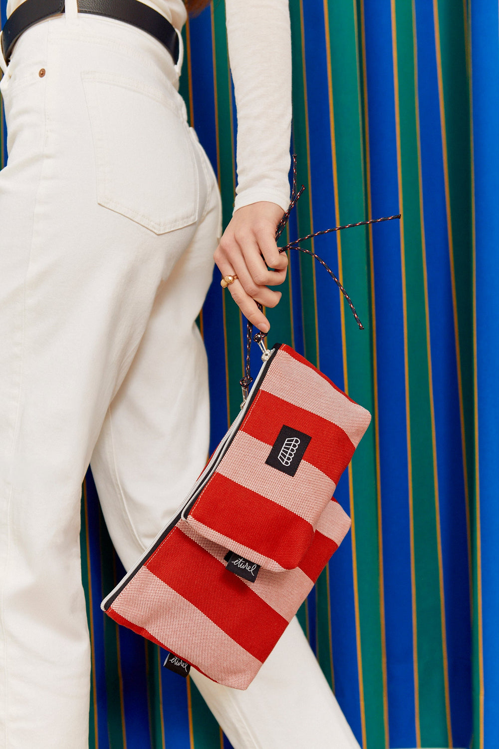 Eturel Neceser lona rojo