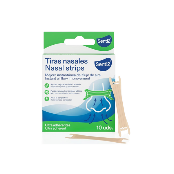 Senti2 Tiras Nasales Antironquidos 10 uds