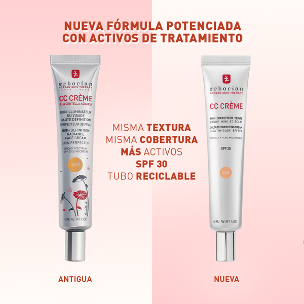 Erborian CC Cream Base maquillaje hidratante
