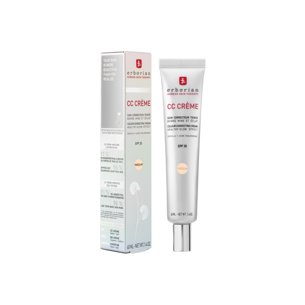 Erborian CC Crème PORCELAIN Base maquillaje hidratante 40 ml