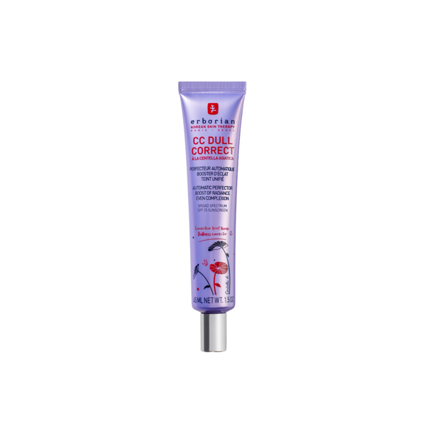 Erborian CC Correcteur éclaircissant ton violet terne avec PFS25