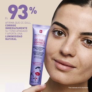 Erborian CC Correcteur éclaircissant ton violet terne avec PFS25