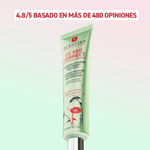Erborian CC Red Correct Anti-rojeces hidratante FPS25 