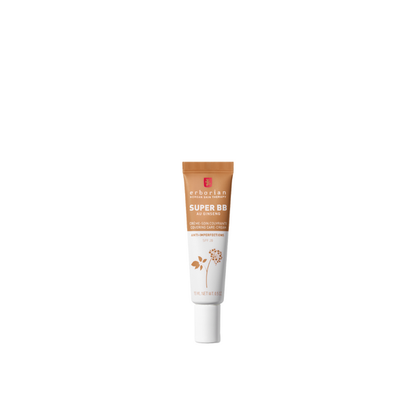 Erborian Super BB Cream CARAMEL - Base de maquillaje correctora FPS20 de 15 ml