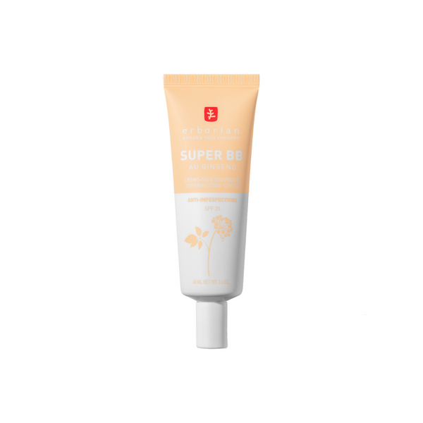 Erborian Super BB Cream NUDE - Base de maquillaje correctora FPS20 de 40 ml