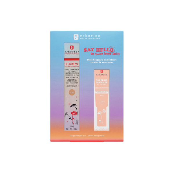 Erborian Pack CC Crème Clair 45 ml + Super BB Concealer Clair 10 ml