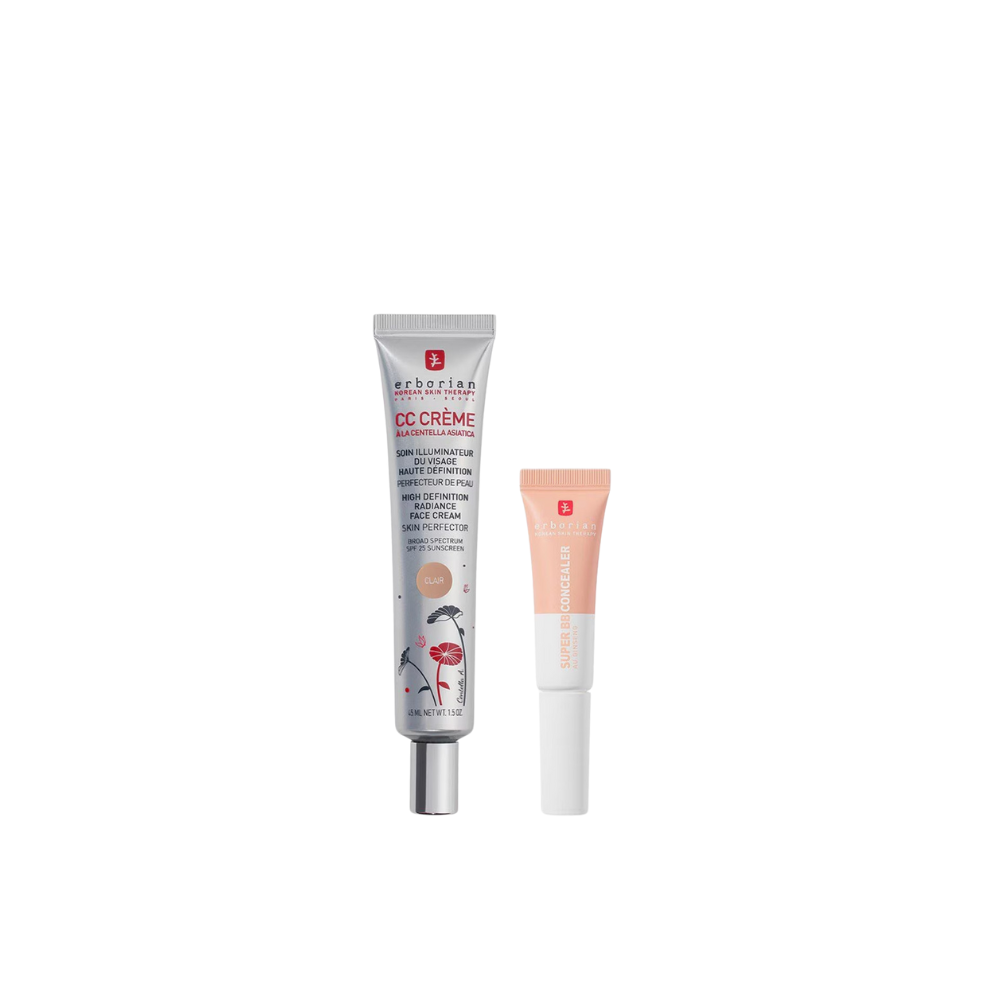 Erborian Pack CC Crème Clair 45 ml + Super BB Concealer Clair 10 ml