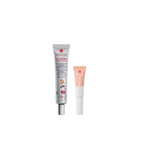 Erborian Pack CC Crème Clair 45 ml + Super BB Concealer Clair 10 ml 3253581869338