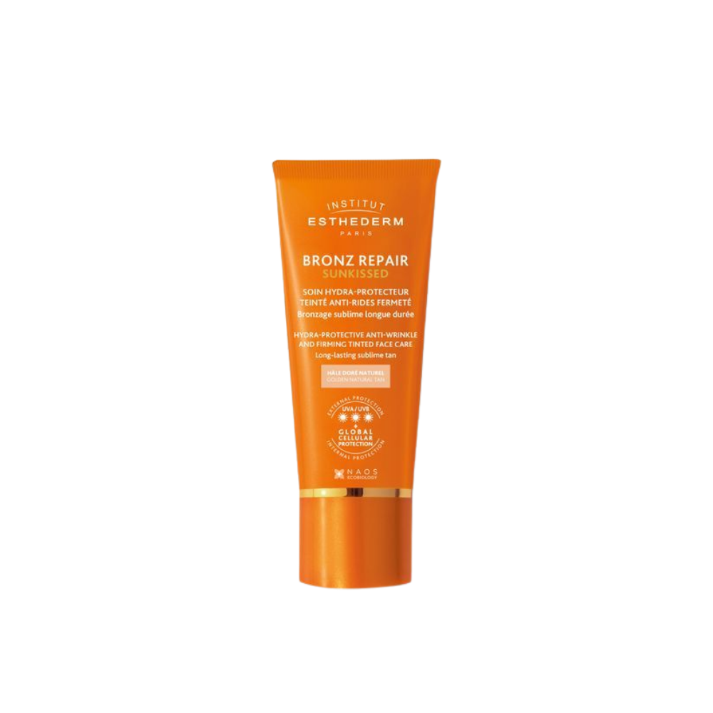 Esthederm Bronz Repair Sunkissed Crema facial antiarrugas Sol fuerte con COLOR 50 ml