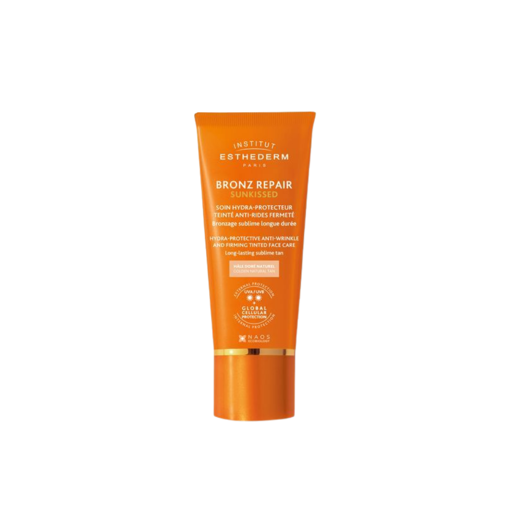 Esthederm Bronz Repair Sunkissed Crema facial antiarrugas Sol moderado con COLOR 50 ml