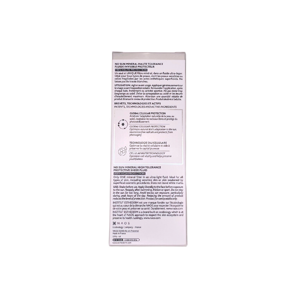 Esthederm No Sun Mineral Protector solar SPF50+ 40 ml