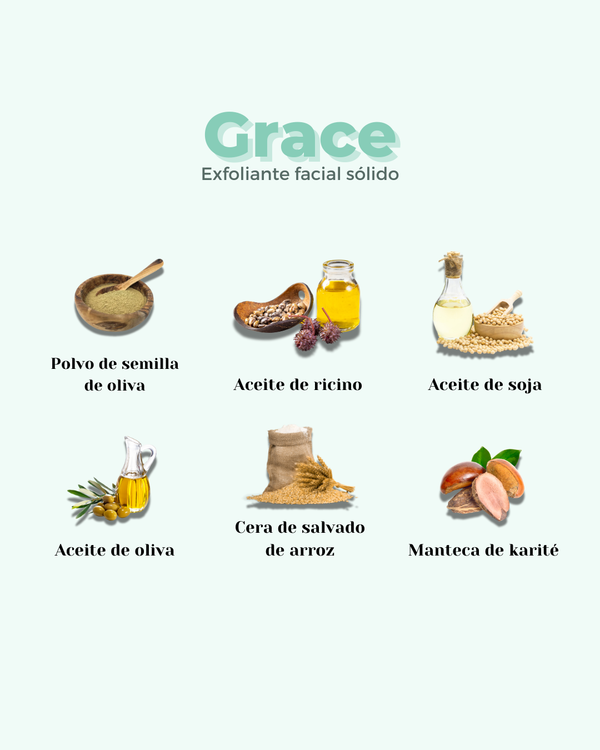 Banbu Exfoliante facial sólido Grace 50 g - 4