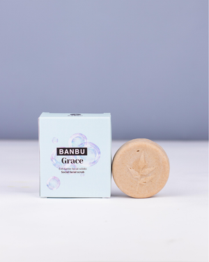 Banbu Exfoliante facial sólido Grace 50 g