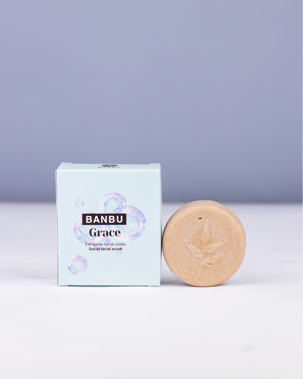 Banbu Exfoliante facial sólido Grace 50 g