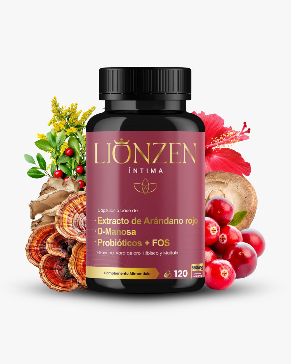 Lionzen Intima complemento alimenticio 120 cápsulas