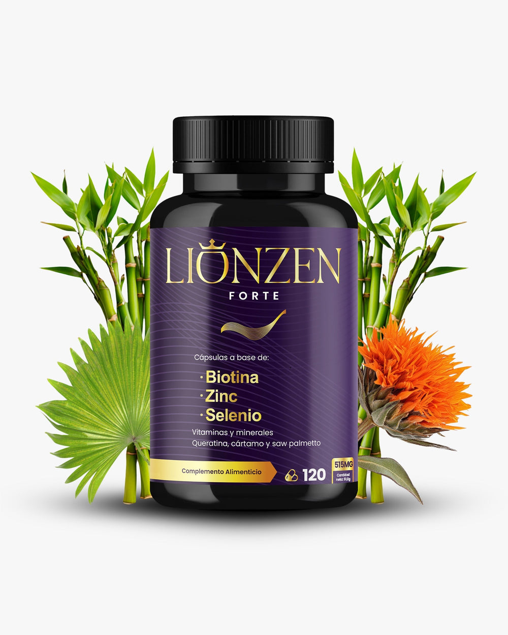 Lionzen Forte cabello piel y uñas 120 cápsulas