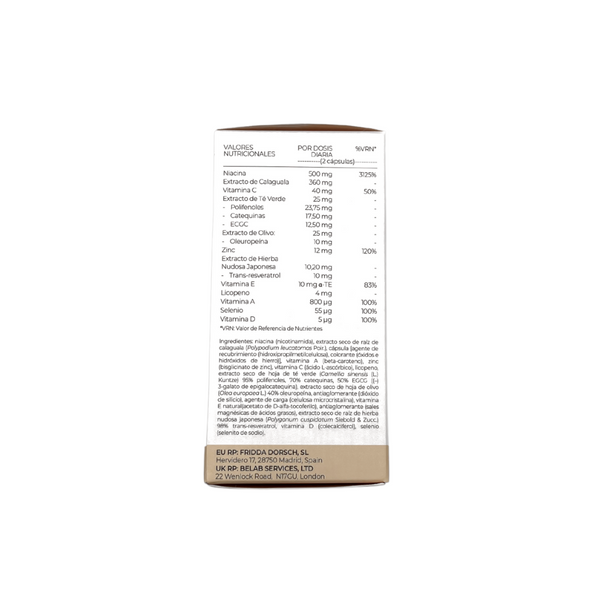 Farma Dorsch Oral Sun Protection Complemento alimenticio 60 cápsulas